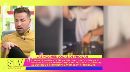 Rafa Mora da nuevos detalles sobre el 'after' en el que coincidió con Froilán