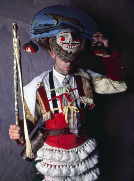 Un peliqueiro de Laza en Ourense