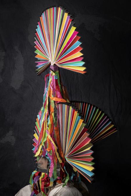 Sombrero de un guirrio, personaje del carnaval leonés