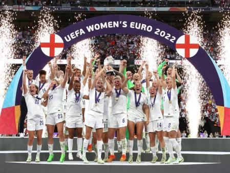 Inglaterra ganó la Eurocopa de 2022 en casa