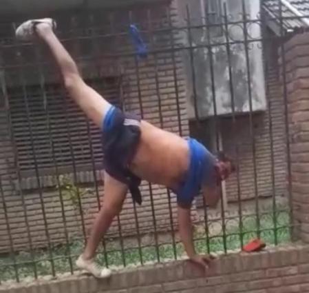 El ladrón está siendo investigado por el delito de tentativa de robo y lesiones por haber herido al dueño de la vivienda