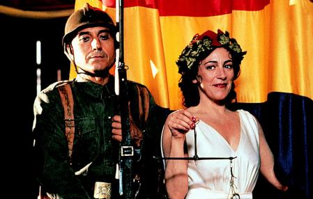 Carmen Maura y Andrés Pajares en 'Ay, Carmela'