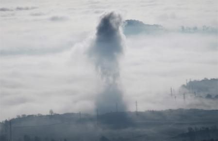 Mar de niebla observado desde Sant Martí Xic.