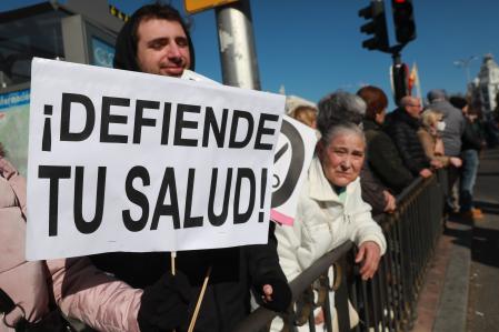 Manifestación por la sanidad pública Madrid