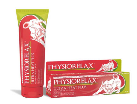 Physiorelax Ultra Heat, crema de efecto calor para músculos y ligamentos