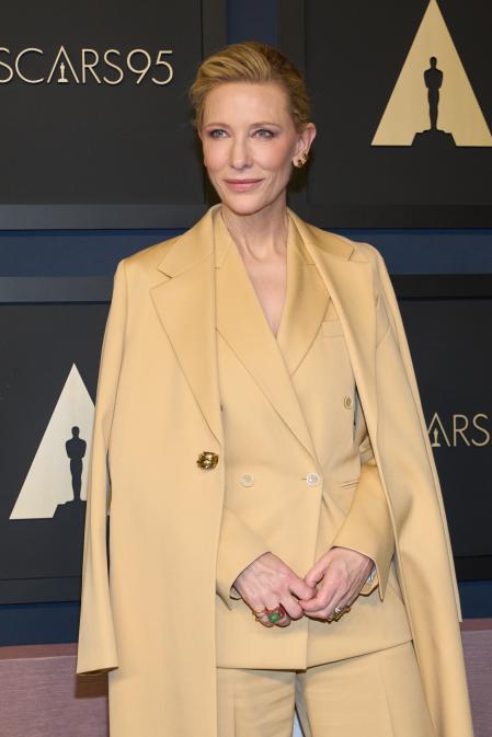Cate Blanchett en el almuerzo de los nominados a los premios Oscar