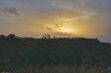 Amanecer calimoso en Mijas.