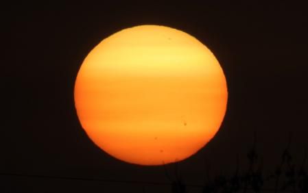 Amanecer calimoso en Mijas.