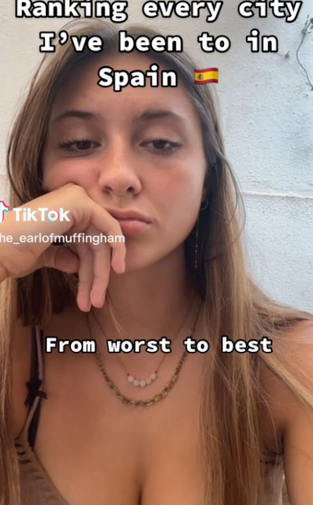 la canadiense valora distintas ciudades españolas