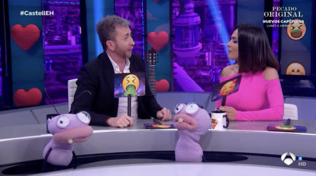 Pablo Motos y Lorena Castell en 'El Hormiguero' cuentan su primera cita con su pareja
