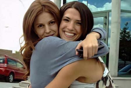 Las actrices Laura Sánchez y Marian Aguilera 'Los hombres de Paco'