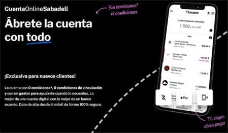 Cuenta Online Sabadell