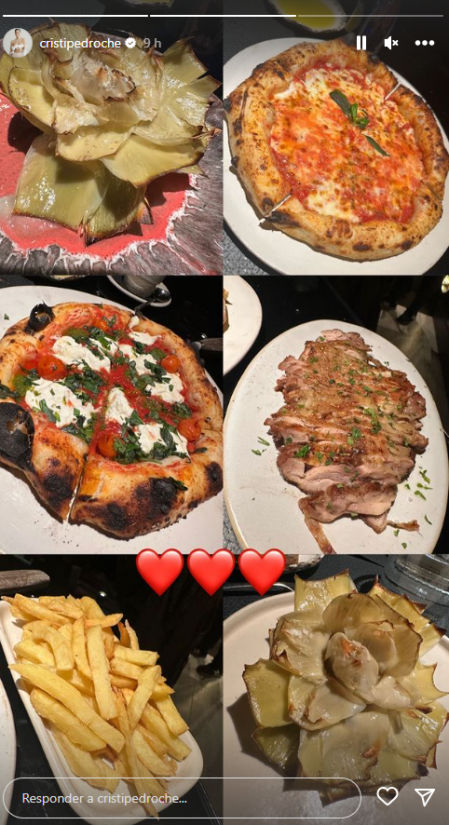 Lo que comió Cristina Pedroche