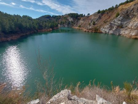 Lago del Parc dels Talls, en Vilobí del Penedès.