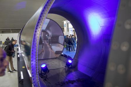 La velocidad punta del Hyperloop TT es de 1.200 km/h&nbsp;