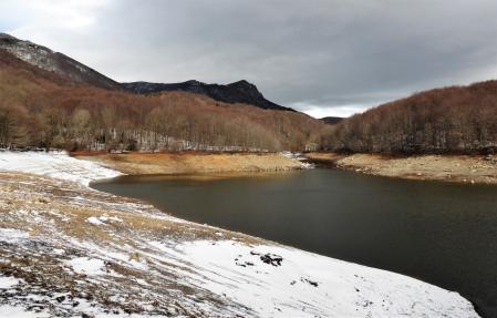 Embalse de Santa Fe del Montseny.