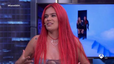 Karol G debutó como invitada de un programa de televisión en España en su visita a 'El Hormiguero'