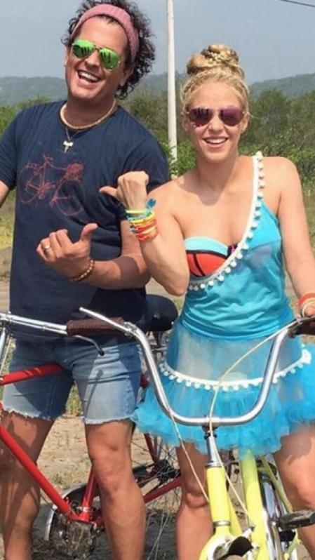 Carlos Vive solo tiene palabras de cariño para Shakira.