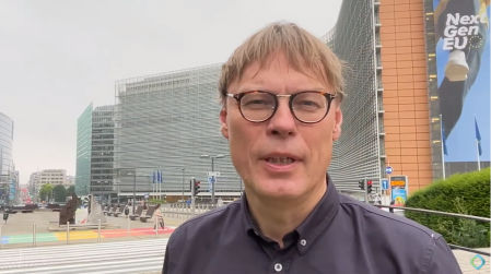 Imagen de 2021 del ingeniero Jens Andersen, en una intervención para la Asociación Europea de Vehículos de Gas Natural (NGVA)