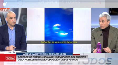 'En boca de todos' accede al vídeo de la detención de María León