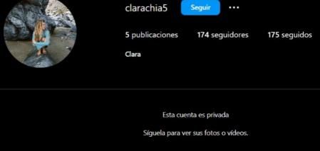 Perfil de Clara Chía