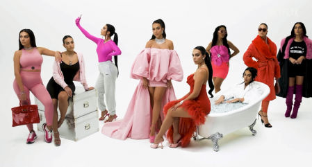 Georgina con todos los looks de la promoción de la segunda temporada de su serie