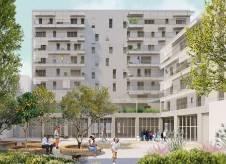 Imagen virtual de la promoción de la calle Cal Cisó, en la Marina del Prat Vermell