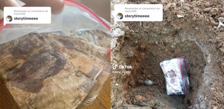 Enterró todos sus ahorros para que nadie los pudiera encontrar y ahora ha perdido su dinero (@jerry_rico92)<br>