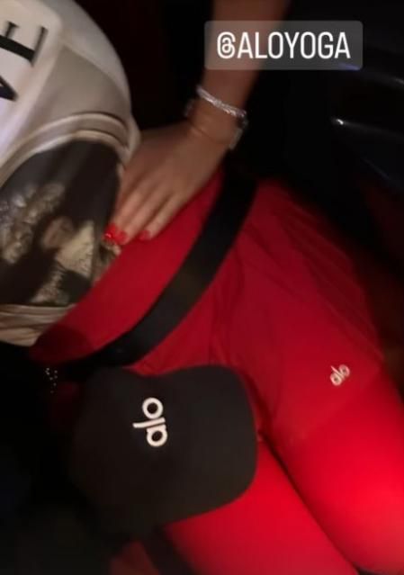 Alo Yoga es la marca deportiva fetiche de Rodríguez desde que se ha mudado a Arabia Saudí