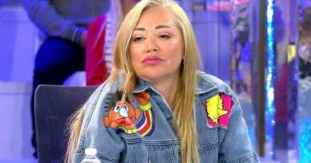 Belén Esteban esta tarde en 'Sálvame'