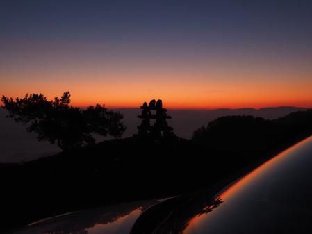 Amanecer en Les Masies de Voltregà.