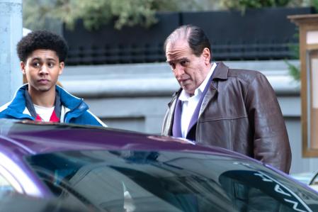 Colin Farrell is unrecognizable at The Penguin filming in New York City