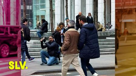 Kiko Hernández y Fran Antón en Nueva York.