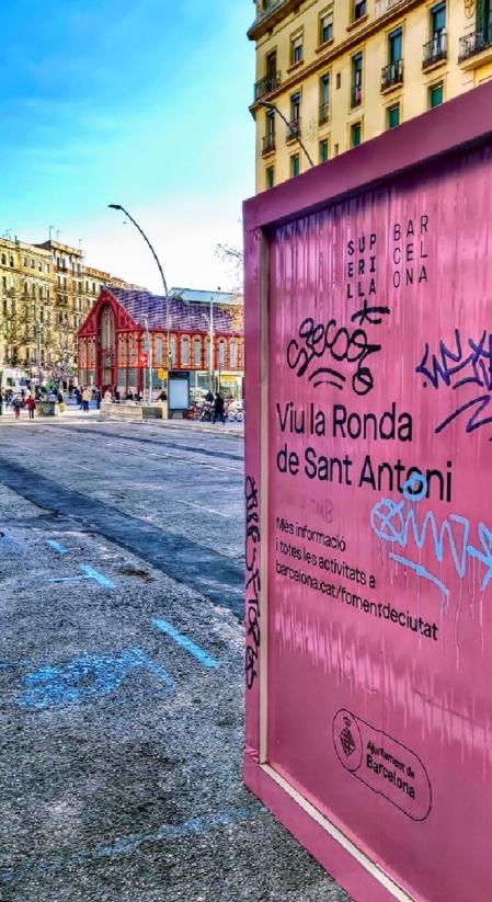 La reconquista de la ronda Sant Antoni.