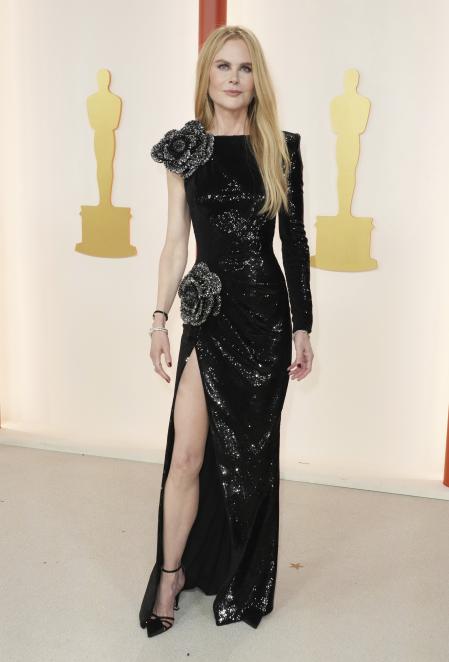 Nicole Kidman en la antesala de los premios Oscar