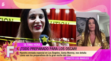 Sonia Monroy vuelve a liarla en los Oscars