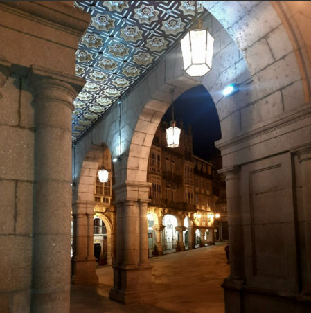 Plaza Mayor de Ourense.