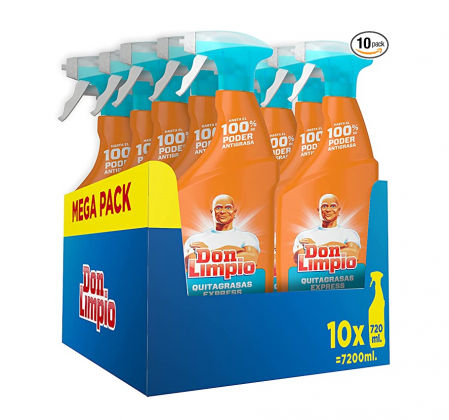 Detergente en Spray Don Limpio Quitagrasas Express