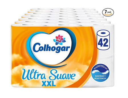 Papel Higiénico Suave 2 Capas Colhogar