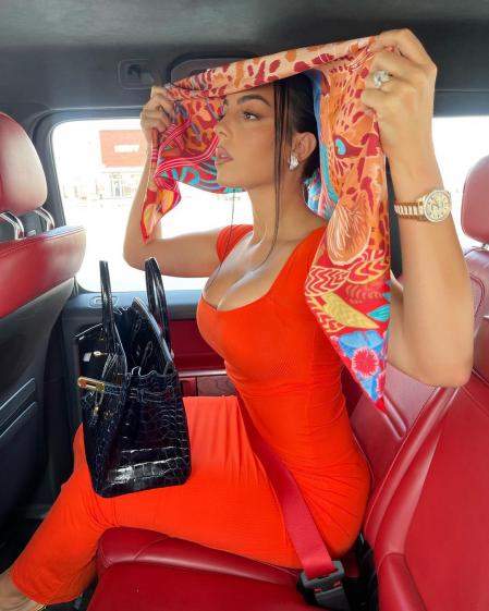 Georgina Rodríguez con el look que ha generado críticas en Instagram