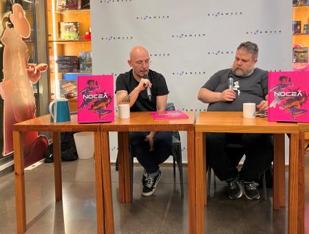 Ricard Efa i Josep Busquet, a la Gigamesh