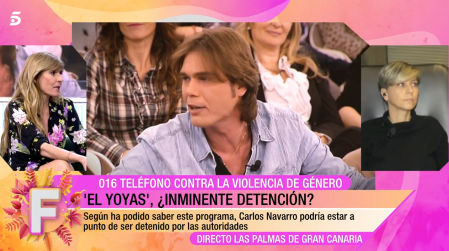 En el programa 'Fiesta' de Telecinco aseguran que la detención de Carlos Navarro será inminente