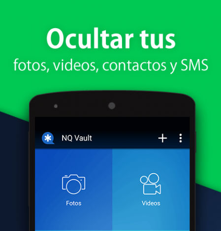 Anuncio de una aplicación de bóveda