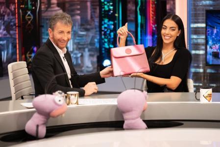 Georgina Rodríguez en su visita a 'El Hormiguero'