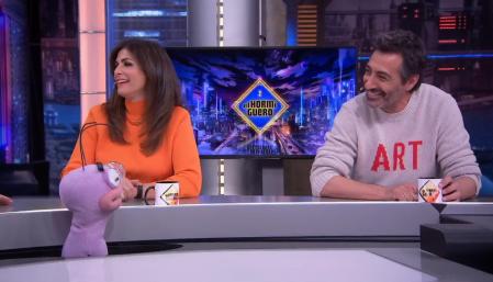 Juan del Val y Nuria Roca en 'El Hormiguero'