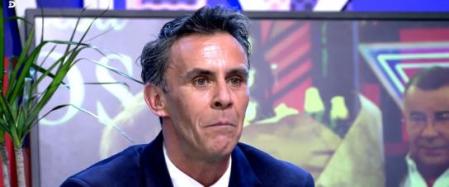 Caparrós en su aparición en 'Sálvame'