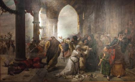 Las vísperas sicilianas, según Erulo Eroli.