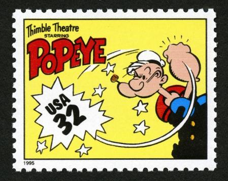 Un sello de Popeye