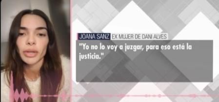 Joana Sanz en 'El programa de Ana Rosa'