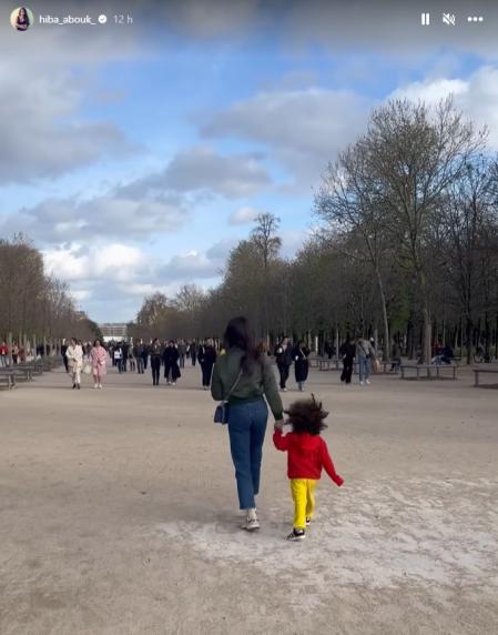 Hiba Abouk ponía tierra de por medio tras la llegada de Hakimi a la capital.